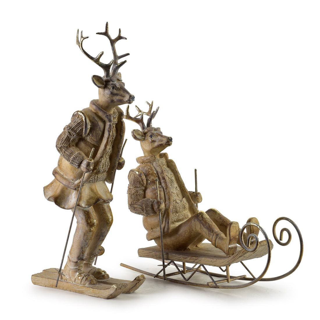 SANTA LILA Figura 29,5x10,5x23,5 cm