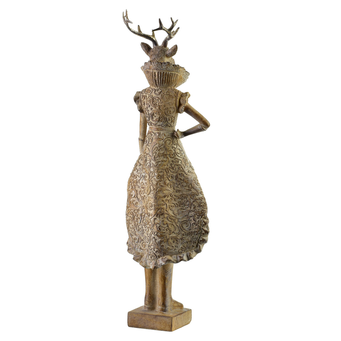 SANTA LILA Figura Łoś dziewczyna13,5x10,5x43 cm