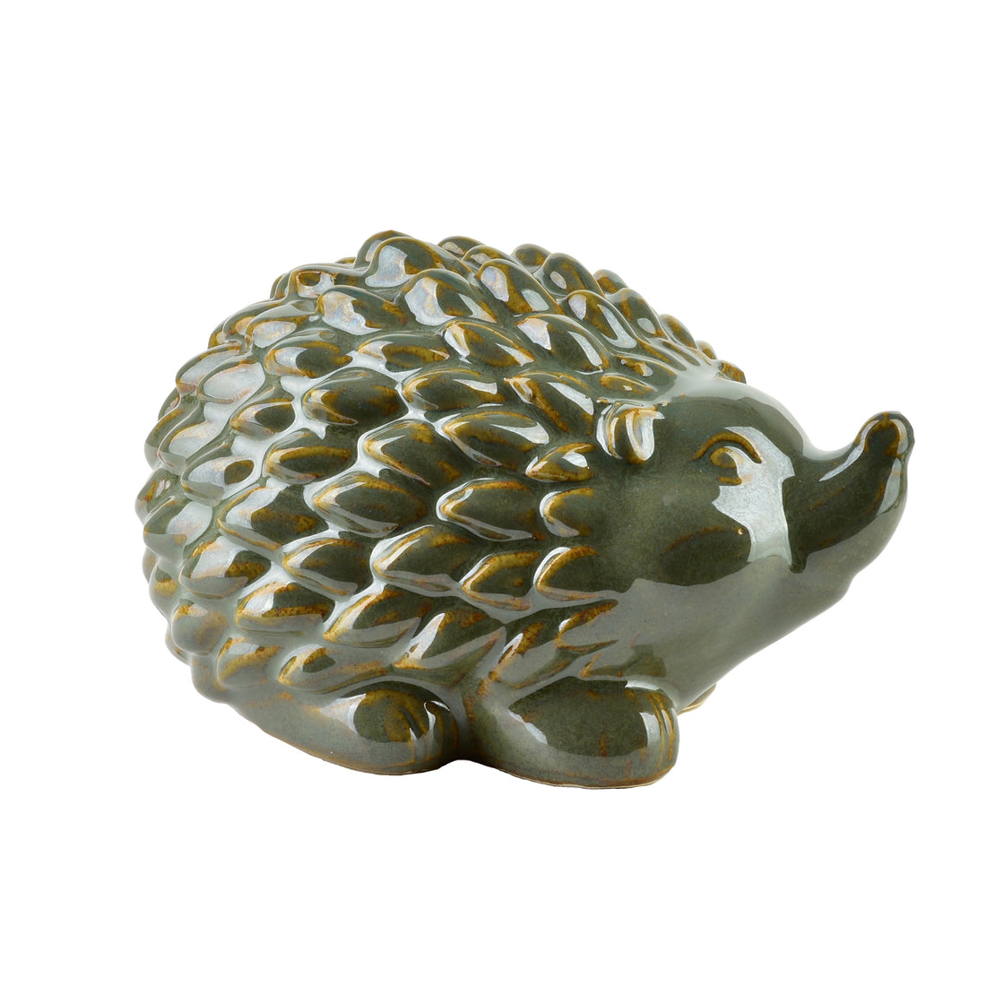 MAVE GREEN Figura jeż ceramiczny 15,5x11 cm AW25