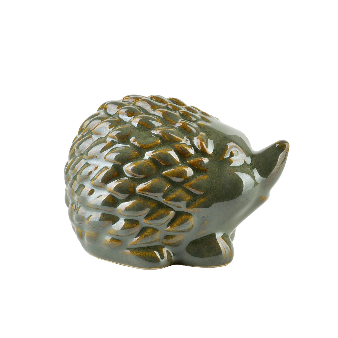 MAVE GREEN Figura jeż ceramiczny 10x8x7cm AW25