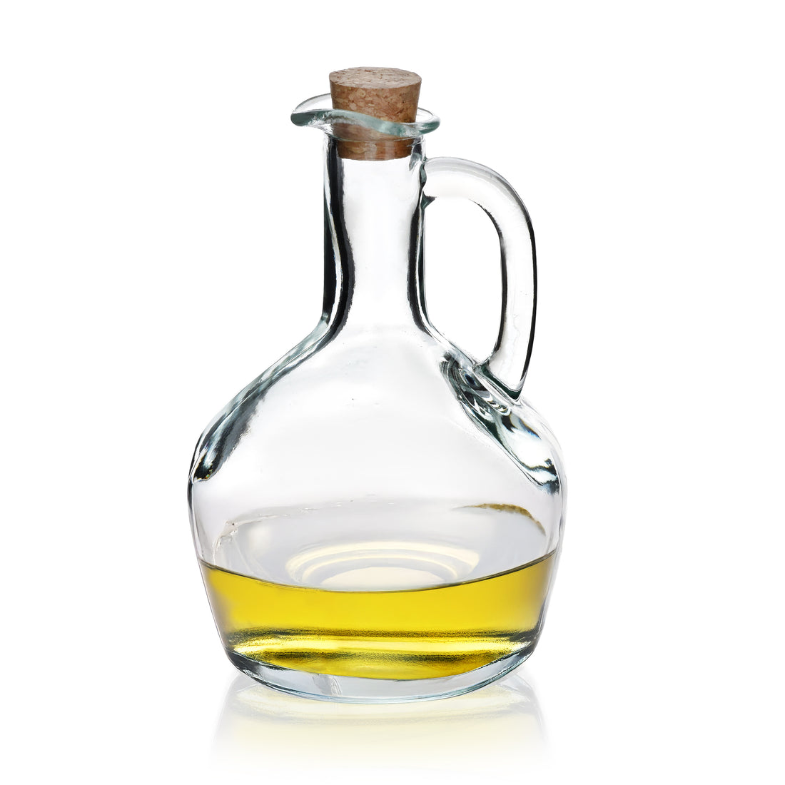 MODERN KITCHEN Karafka szklana z korkiem 400ml 10x8x15,5 cm