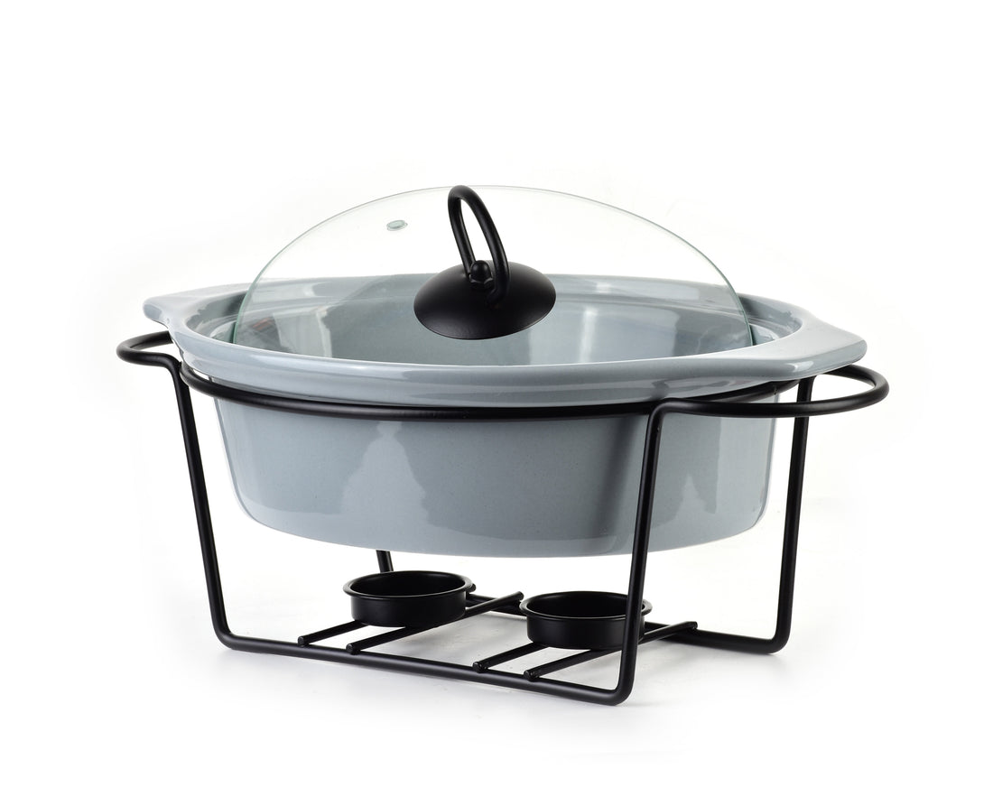 MODERN KITCHEN Naczynie z podgrzewaczem1,25l 27,5x18,9x6,6 cm