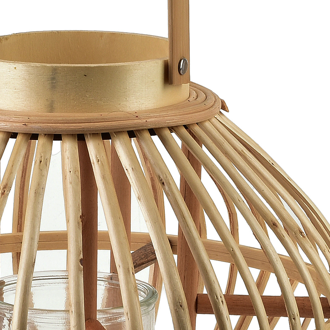 LUCIE NATURAL Lampion 32x27 cm