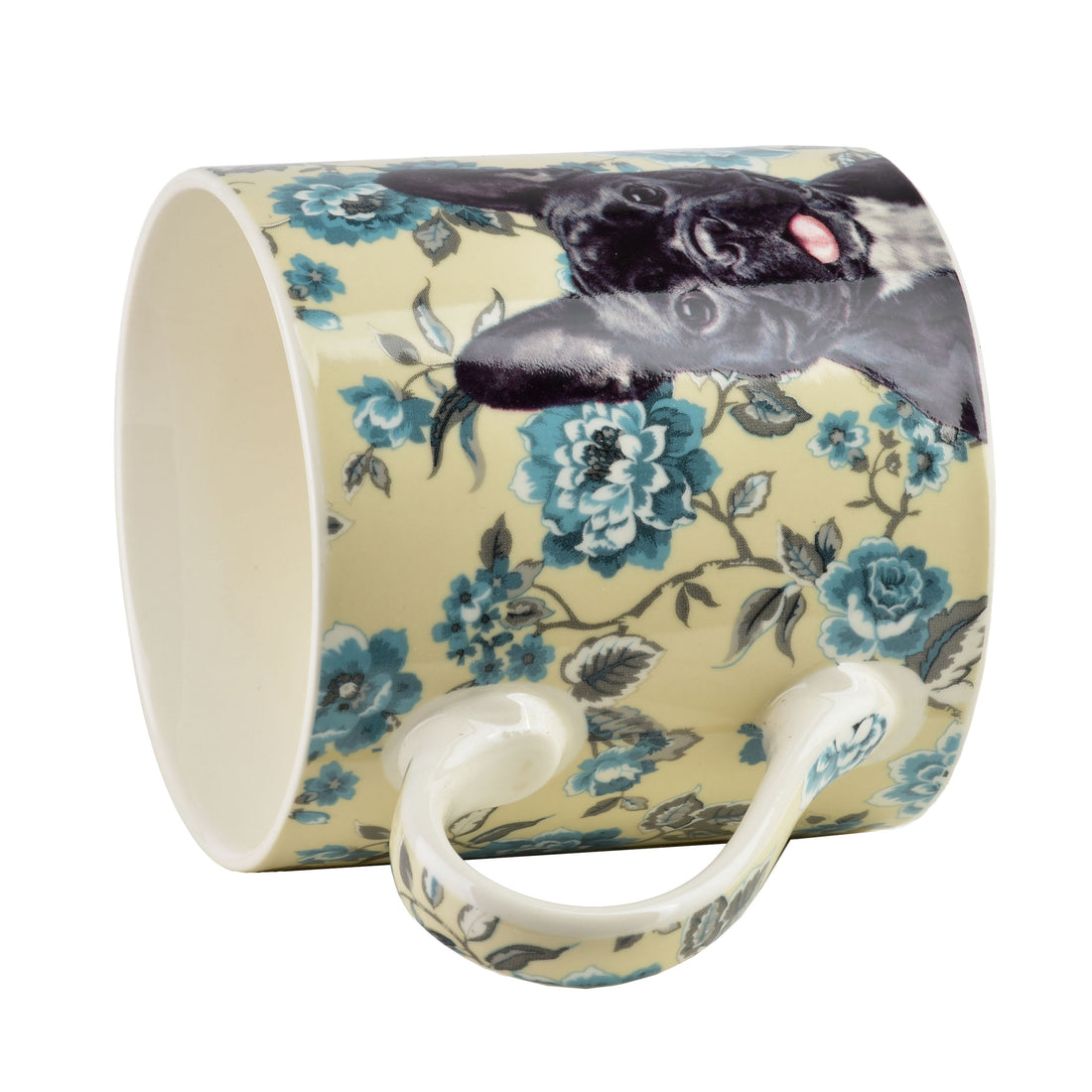 NOYA Kubek z breloczkiem 380ml 9x13x9cm Buldog francuski
