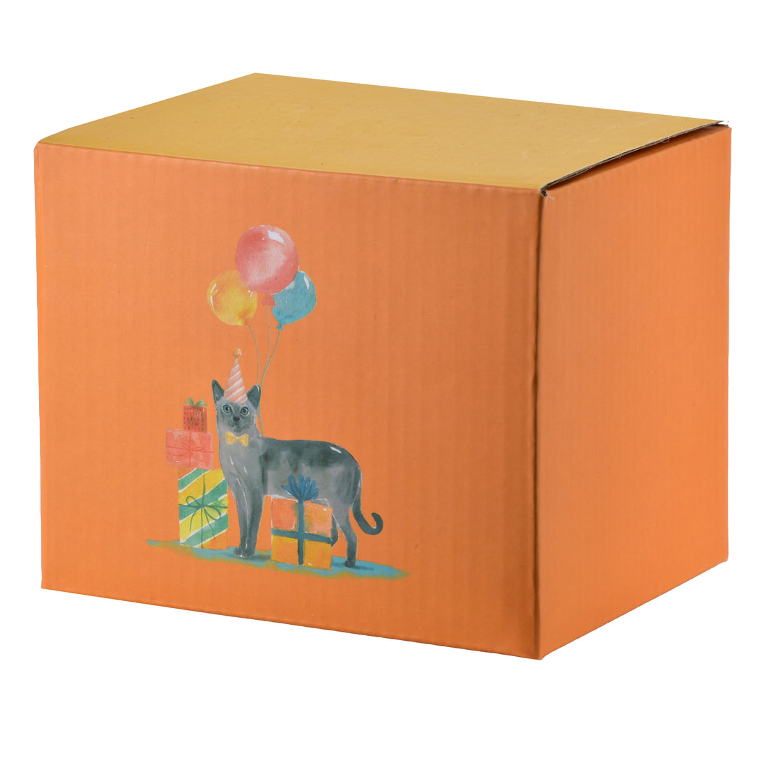 JULES Kubek 410ml 9,5x13x9,5cm kot urodzinowy