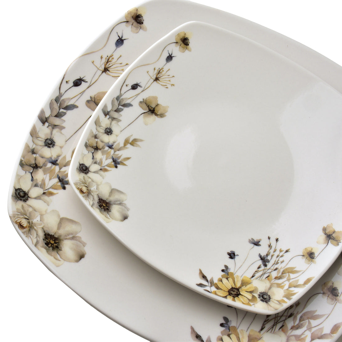 LEA PRIME Komplet obiadowy 18cz. miska 500ml 16,5cm/18cm/24cm