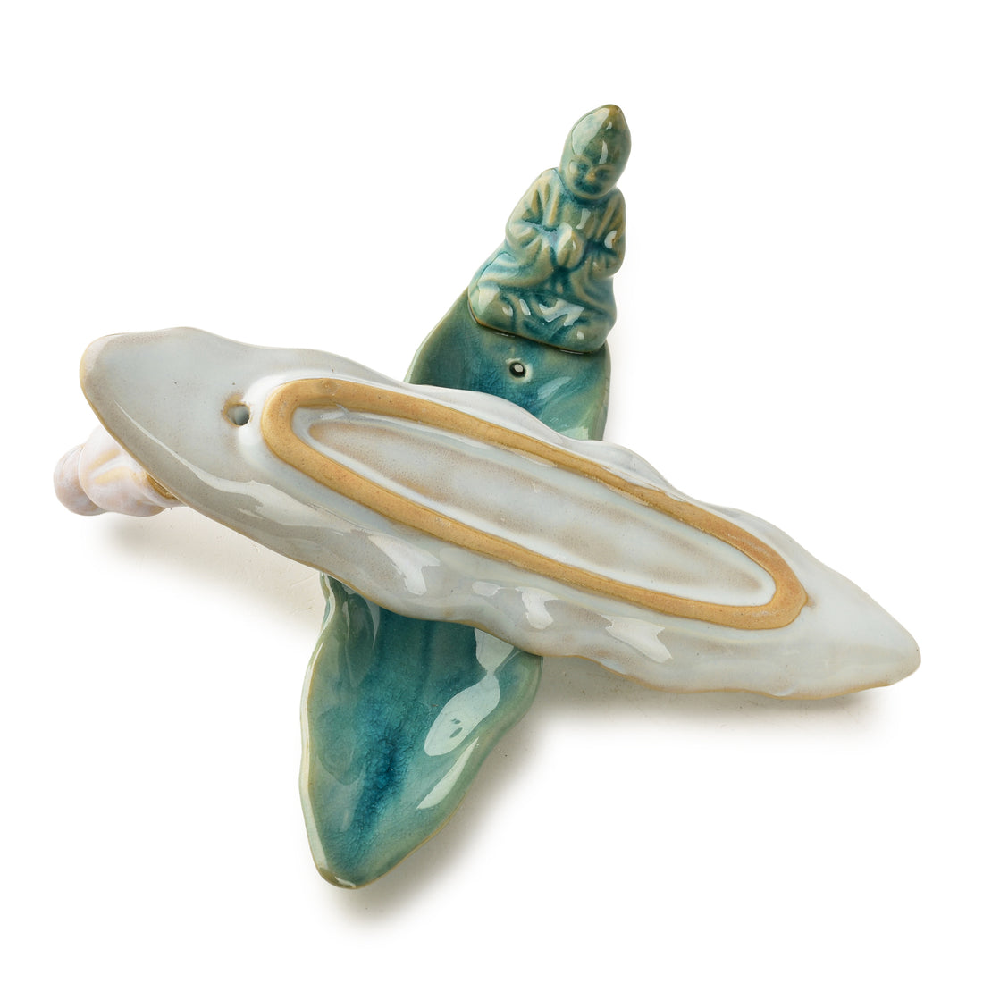 Podstawka na kadzidło 21x6x8cm Budda