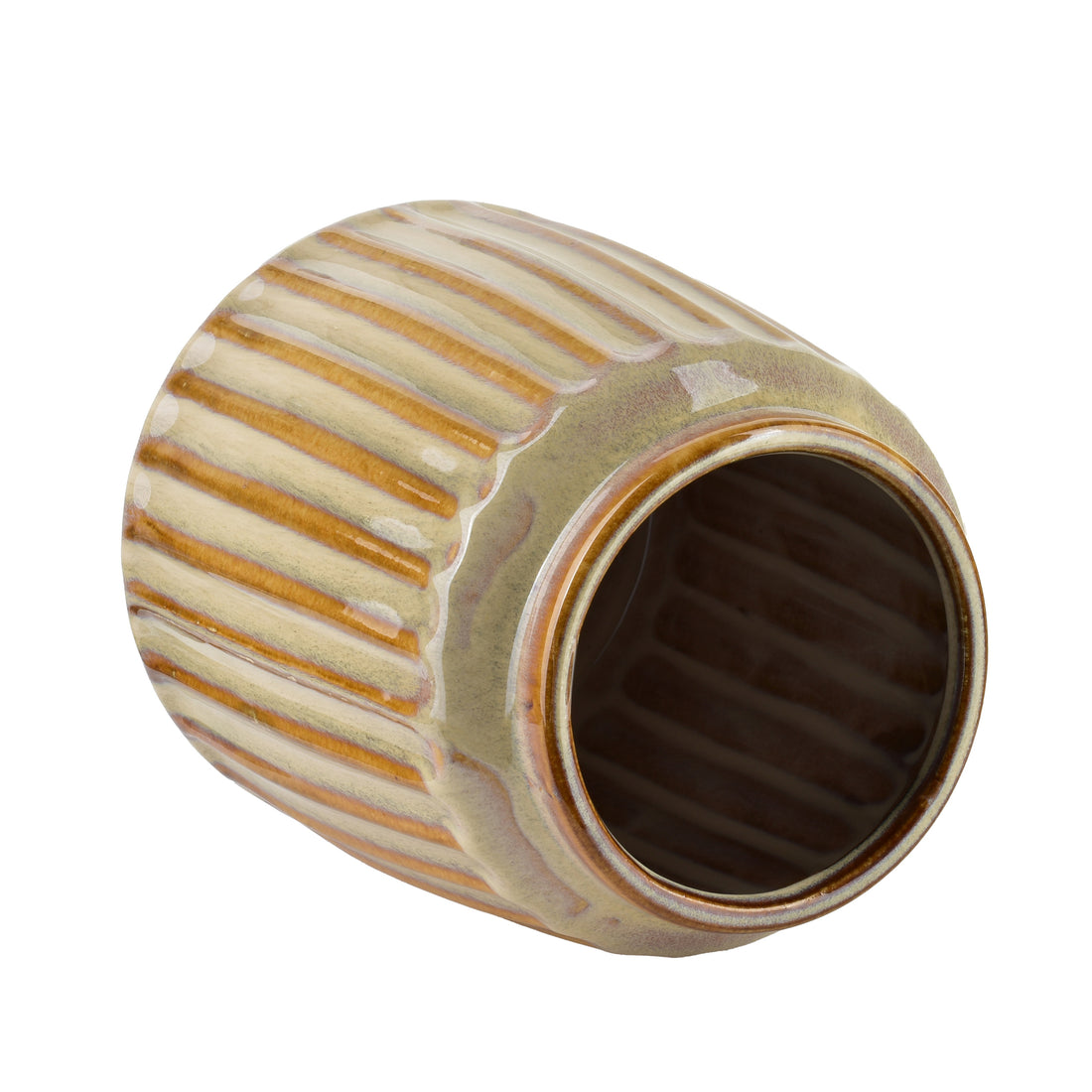 ARINA BEIGE Wazon Osłonka 11x15,5x18 cm
