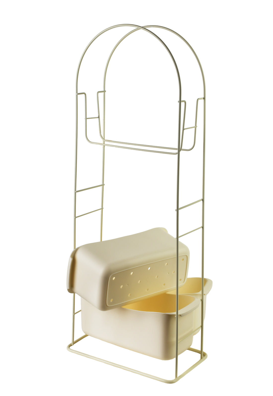 DEA BEIGE Półka 3 poziomowa 27,5x13x73 cm