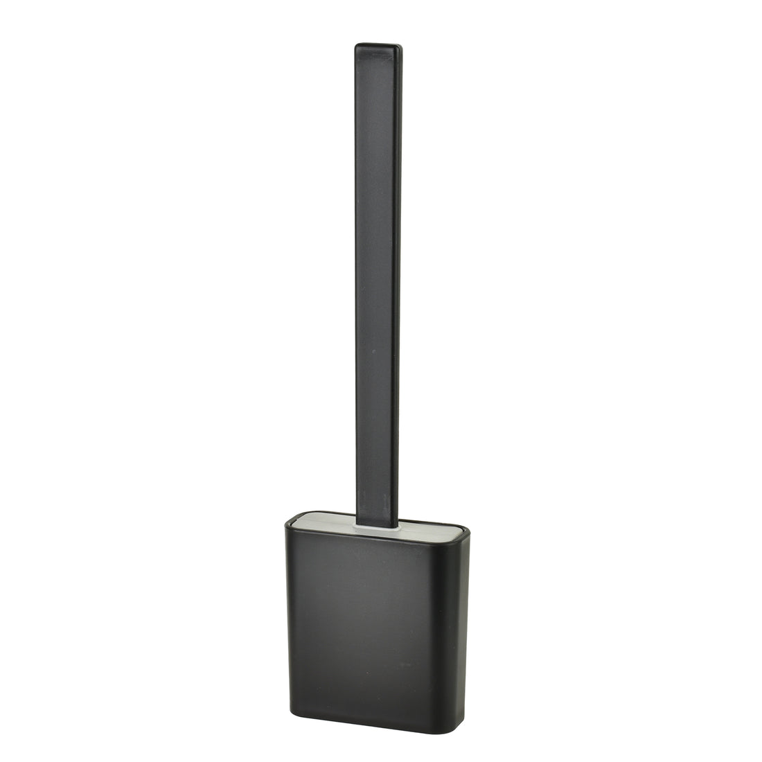 EDA SILICONE BLACK Szczotka WC czarna 10x4x36 cm TPR