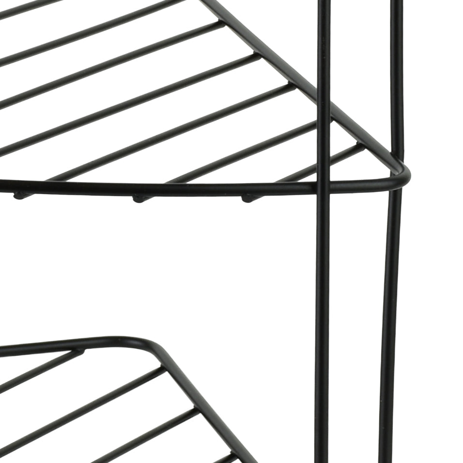 MODERN KITCHEN Półka narożna metal22,5x22,5x21,5 cm