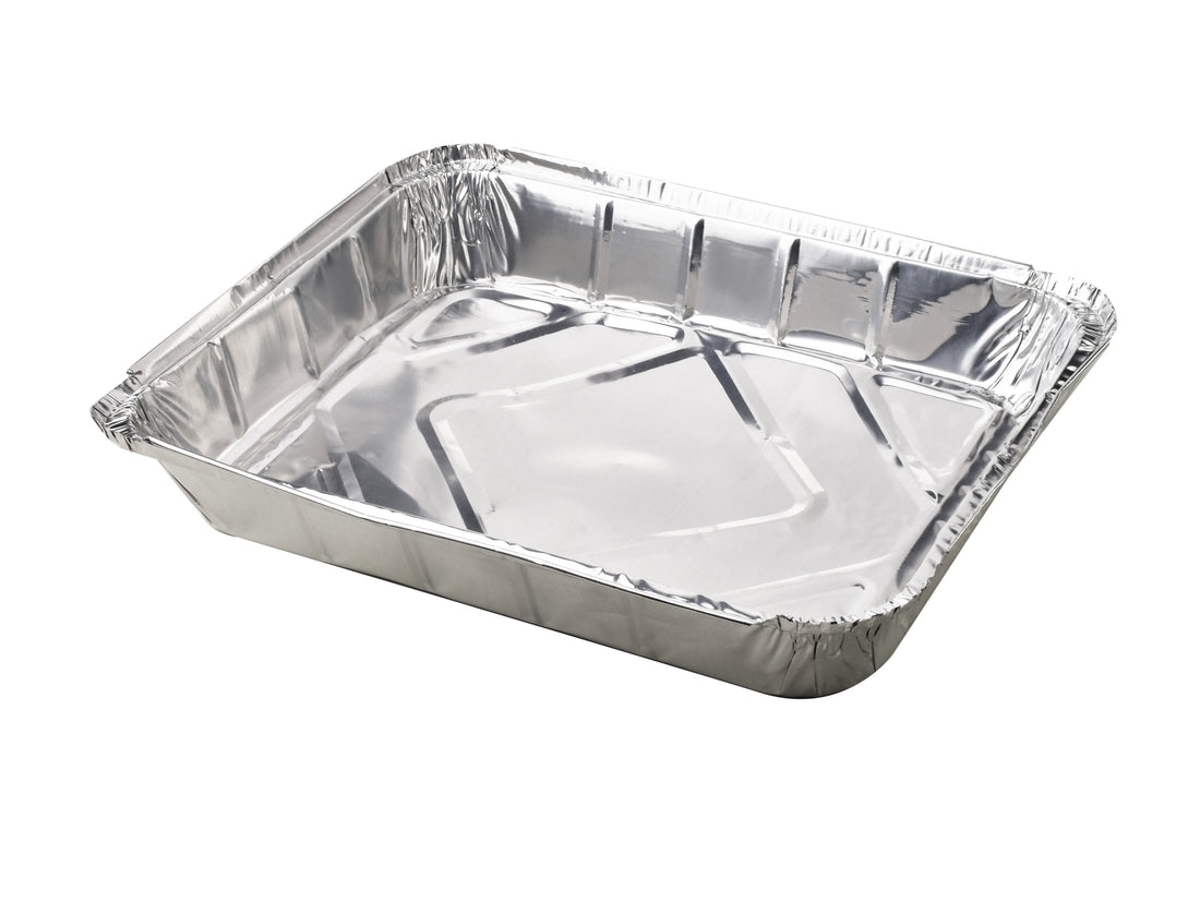BASIC KITCHEN Foremka aluminiowa z pokrywą 33x26x4,5cm do pieczenia