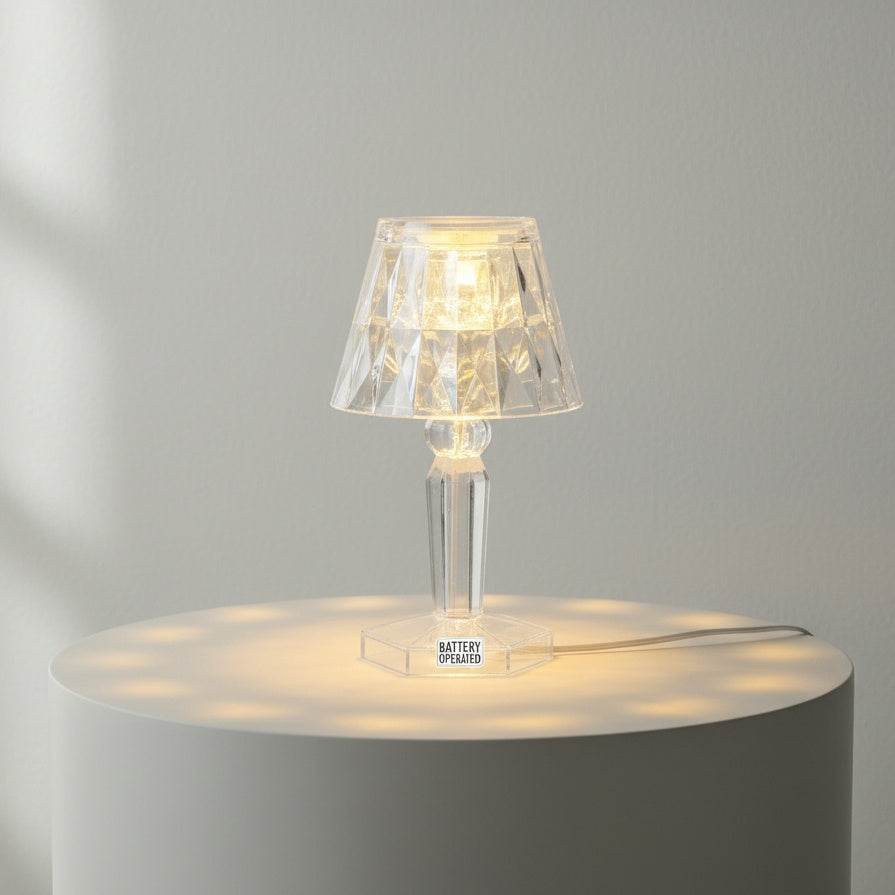 LAMPA MINI 11CM PRZEŹROCZYSTA