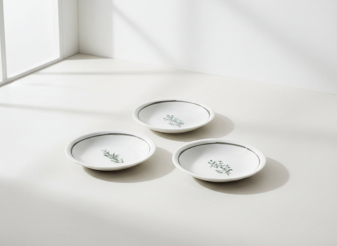 TALERZYK PORCELANOWY 3 RODZAJE