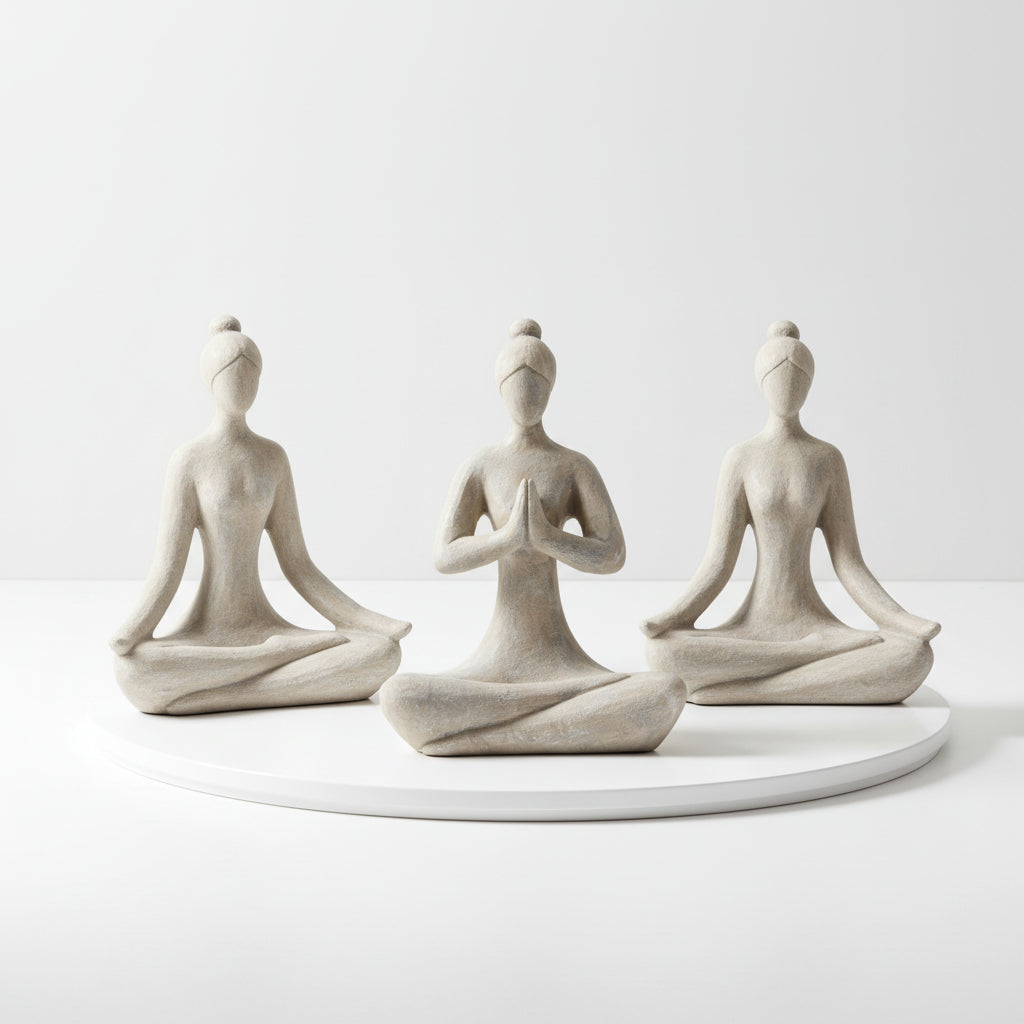 FIGURKA JOGA 20X12.5X29.5CM 3 RODZAJE