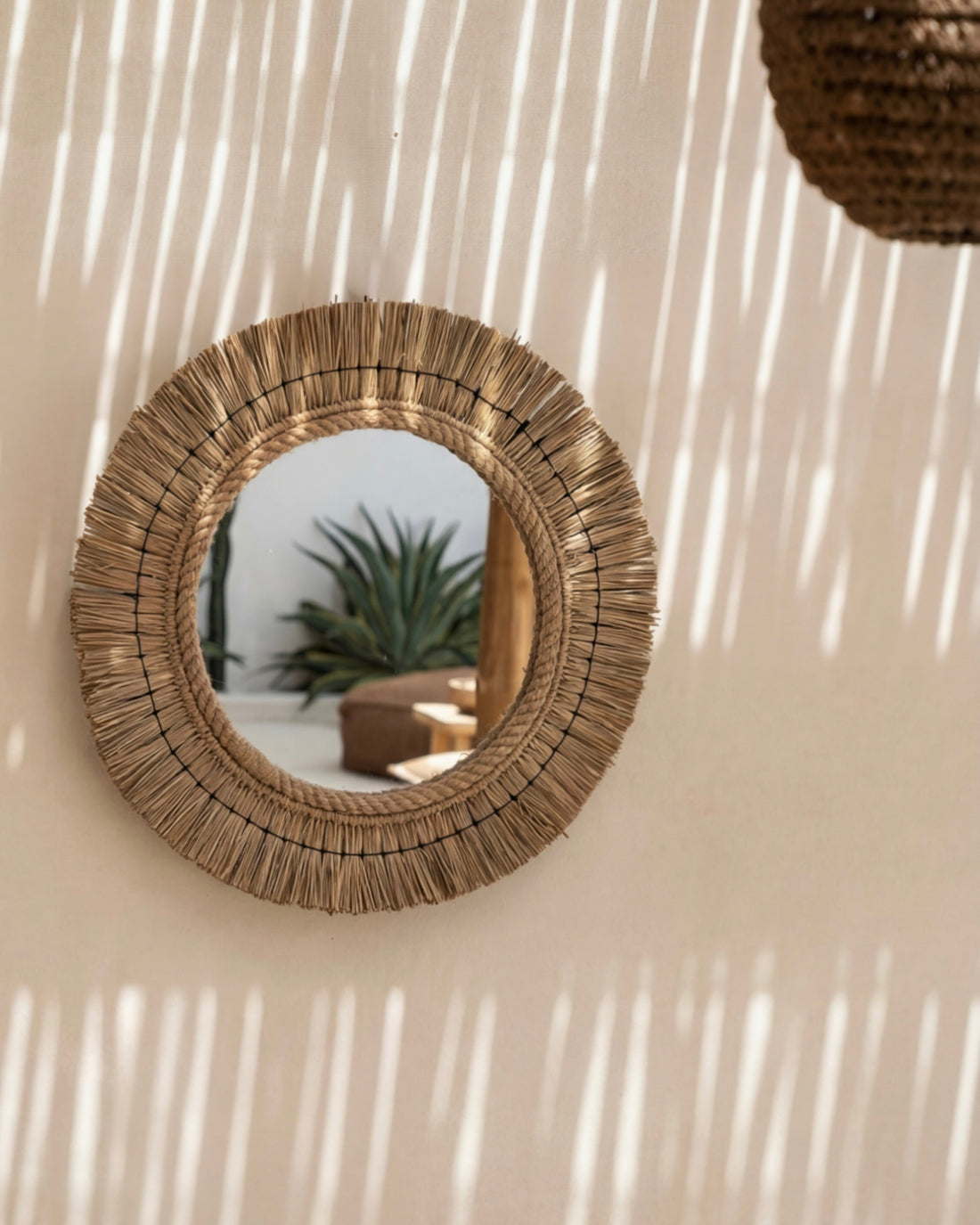 The St Barth Mirror - Natural