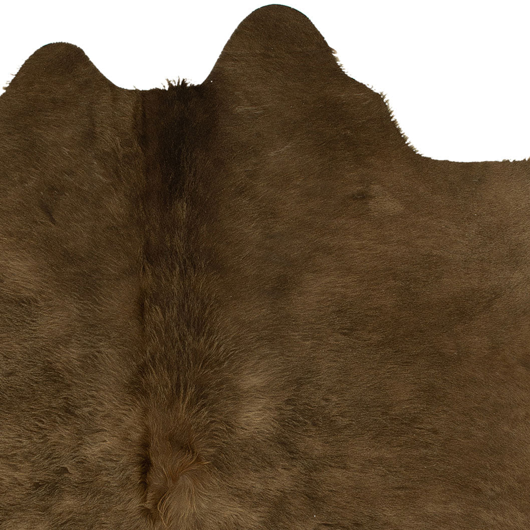 K177 | Unieke Koeienhuid | Grijs, Zwart & Beige | ca. 180 x 160cm