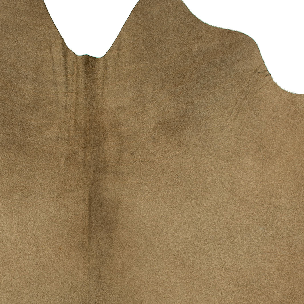 K187 | Unieke Koeienhuid | Beige, Donkerbruin & Grijs | ca. 180 x 160cm