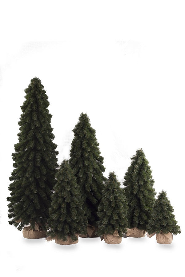 Choinka STOŻKOWA ZIELONA 80cm