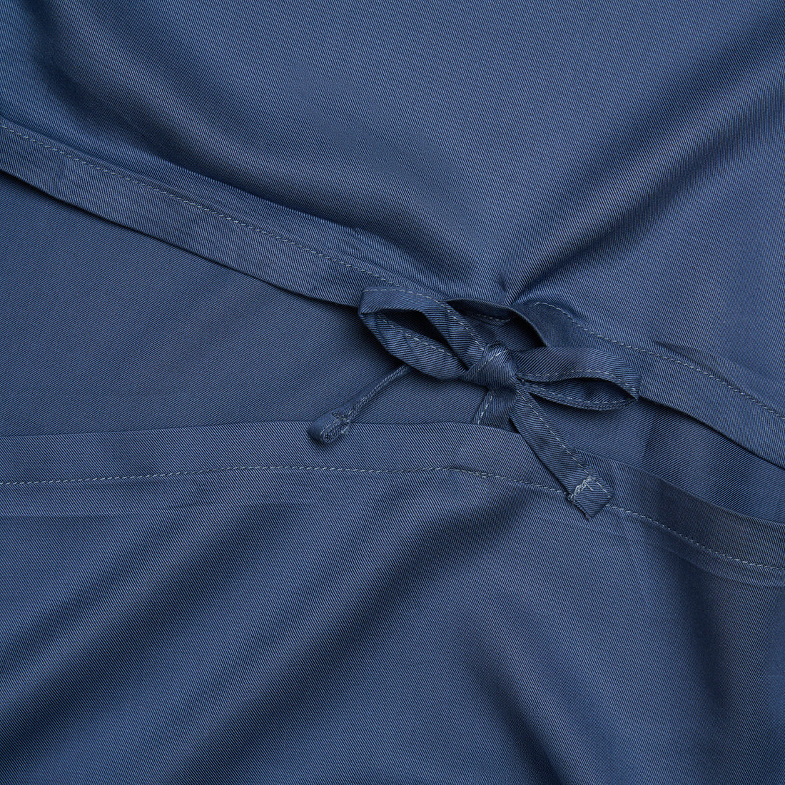 Coco & Cici - TENCEL Twill Dekbedovertrek Donker Blauw | + 1 kussensloop 60x70