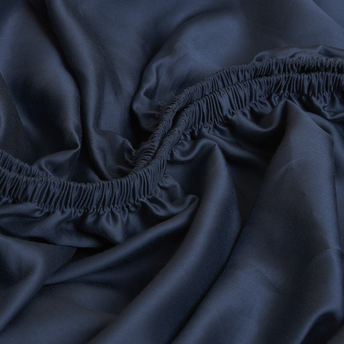 Coco & Cici - TENCEL Twill Hoeslaken Donker Blauw - 90x200x30