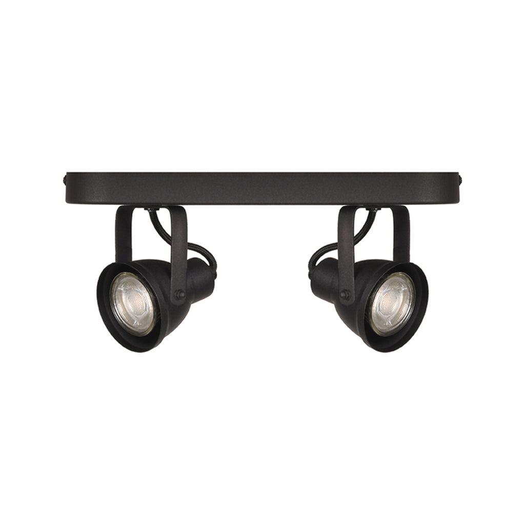 LABEL51 Spot Max led - Zwart - Metaal - 2 Lichts