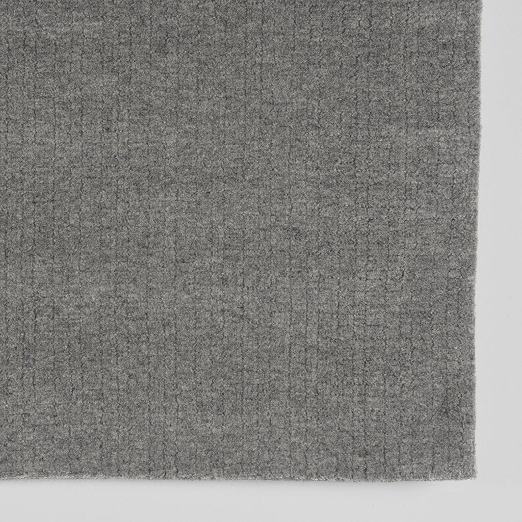 LABEL51 Vloerkleden Wolly - Antraciet - Wol